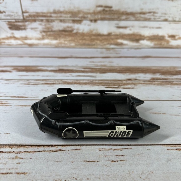 G.I Joe Life Boat NL-5 1997 Hasbro (M-3869) Black great used Not Complete - Picture 2 of 5